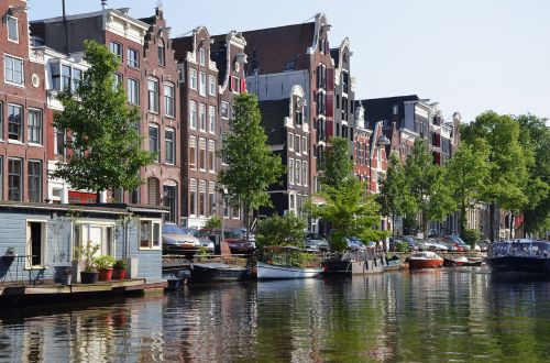 Amsterdamas, Europa, Žygiai, Vaikščioti, Atostogos, Kanalai, Šventė, Nyderlandai