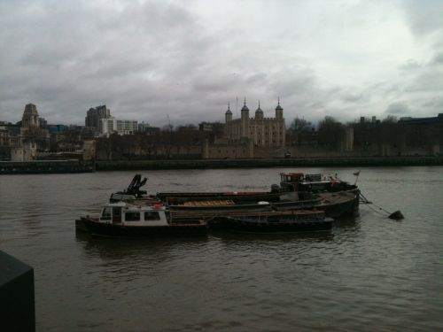 Upė,  Thames,  Londonas,  Bokštas,  Apie,  Barža,  Senas,  Istorija,  Senoji Barža Ant Thameso