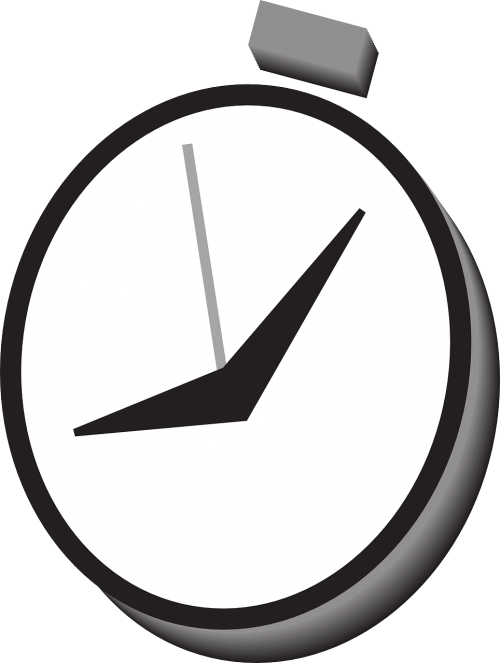 Analoginis Laikrodis, Laikrodis, Laikas, Žiūrėti, Chronometras, Chronografas, Nemokama Vektorinė Grafika