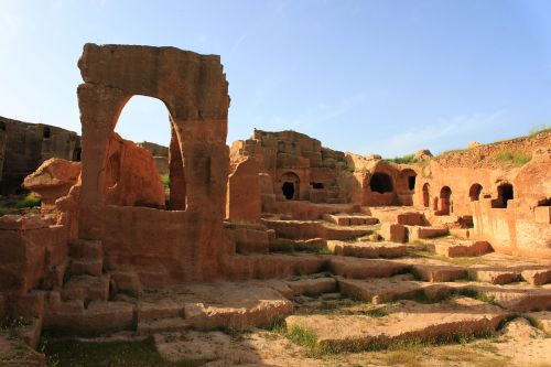 Senovinis Miestas, Architektūra, On, Taros, Mardin, Griuvėsiai, Istoriniai Darbai, Turkija