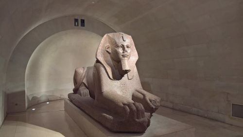 Senovės Egiptas, Sfinksas, Skulptūra, Muziejus, Lova