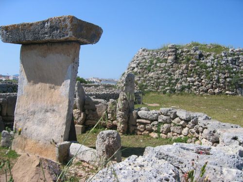 Senovės Gyvenvietė, Senovės Kultūra, Šventykla, Akmenys, Menorka