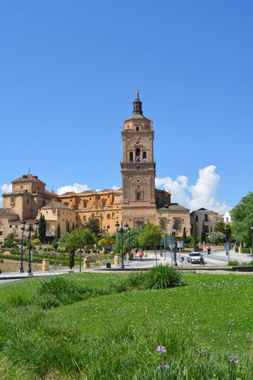 Andalūzija,  Guadix,  Bažnyčia,  Guadžiko Katedra,  Katedra,  Kraštovaizdis,  Ispanija,  Kelionė,  Senamiestis