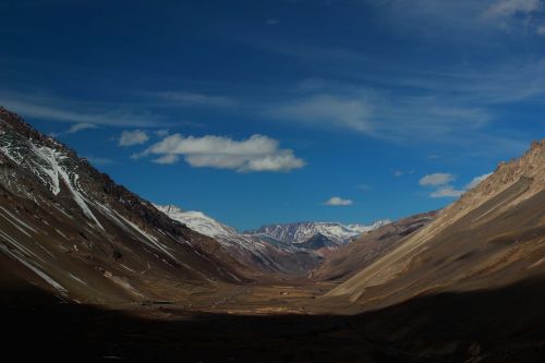 Andes, Kalnai, Kraštovaizdis