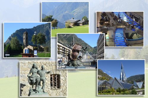 Kelionė,  Andorra,  Koliažas,  Nuotrauka & Nbsp,  Mozaika,  Nuotrauka & Nbsp,  Koliažas,  Andoros Koliažas
