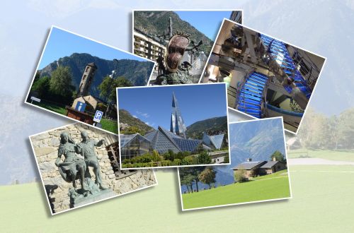 Kelionė,  Andorra,  Koliažas,  Nuotrauka & Nbsp,  Mozaika,  Nuotrauka & Nbsp,  Koliažas,  Andoros Koliažas