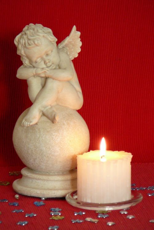 Angelas, Kalėdos, Žvakė