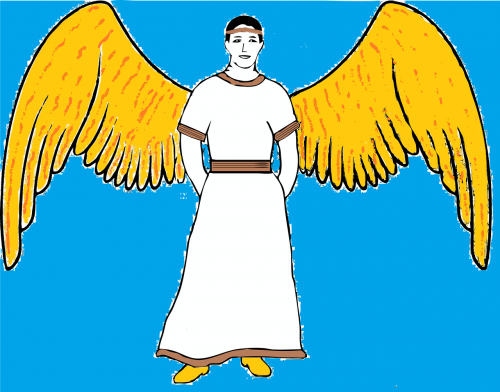 Angelas, Daedalus, Graikų Mitologija, Icarus, Legenda, Mitas, Sparnai, Nemokama Vektorinė Grafika