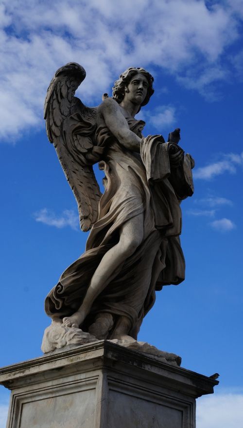 Angelas, Roma, Italy, Skulptūra