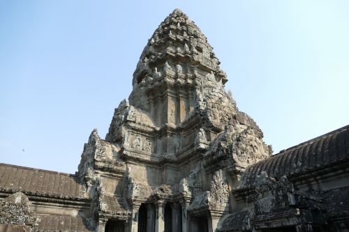 Angkor, Angkor Wat, Kambodža, Šventykla, Asija, Šventyklos Kompleksas, Istoriškai, Architektūra, Unesco, Pasaulinis Paveldas, Unesco Pasaulio Paveldas, Siem Grižti, Bokštas