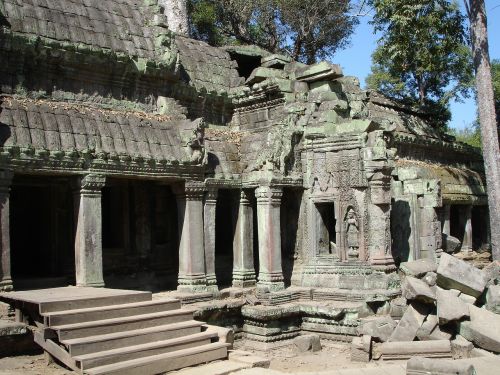 Angkor, Angkor Wat, Kambodža, Senas, Šventykla, Sugadinti, Religija, Ramus, Pasaulinis Paveldas, Pasibaigė, Džiunglės