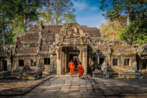 Angkor, Wat, Kambodža, Senas, Asija, Architektūra, Sugadinti, Bayon, Kultūra, Šventykla, Khmer