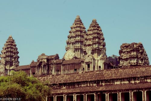 Angkor Wat, Siem Grižti, Kambodža, Statula, Šypsena, Gražus, Unesco, Istorinis