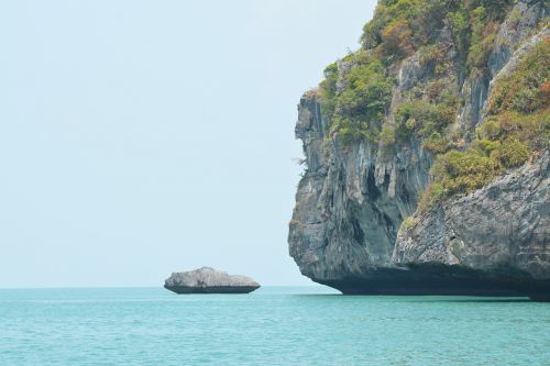 Angthongo Jūrų Parkas, Koh Samui, Tailandas, Kranto, Kraštovaizdis, Jūros Dugnas, Vaizdingas, Akmenys, Jūra, Vandenynas, Gamta