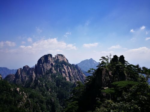 Anhui, Huangshanas, Kalnas