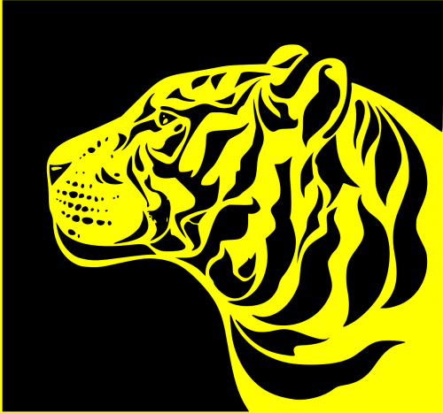 Gyvūnas, Tigras, Sumatrano Tigras, Laukinė Gamta, Gamta, Nemokama Vektorinė Grafika