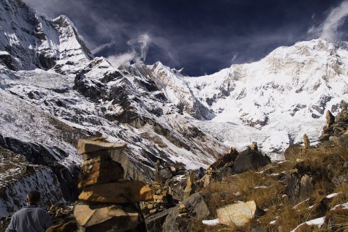 Anapurna Šventykla, Himalaja, Kalnas