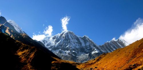 Annapurna,  Nepalas,  Himalaja,  Kalnas,  Annapurna