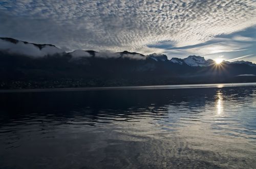 Annecy, Saulėtekis, Ežero Ruduo