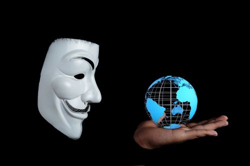 Anoniminis, Pasaulis, Aktyvistas, Hacktivist, Tarptautinis, Gaublys