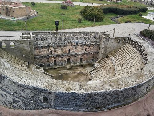 Antalija,  Amfiteatras,  Aspendos
