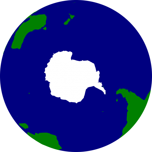 Antarctica, Australia, Žemė, Gaublys, Pusrutulis, Į Pietus, Pasaulis, Geografija, Nemokama Vektorinė Grafika