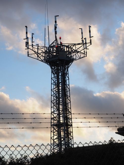 Antena, Radaro Įranga, Siųstuvas, Transmisija, Komunikacija, Navigacija, Radaras, Signalas, Oro Transporto Eismas, Puig De Randa, Maljorka, Randa
