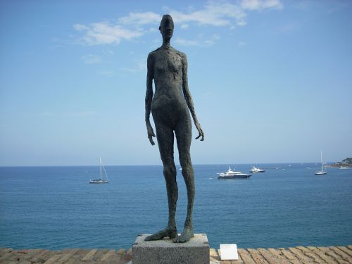 Antibes, Jūra, Mėlynas, Côte Dazur, Statula, Muziejus