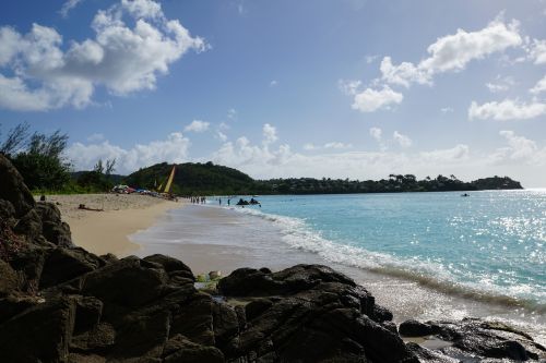 Antigua, Karibai, Jūra, Papludimys