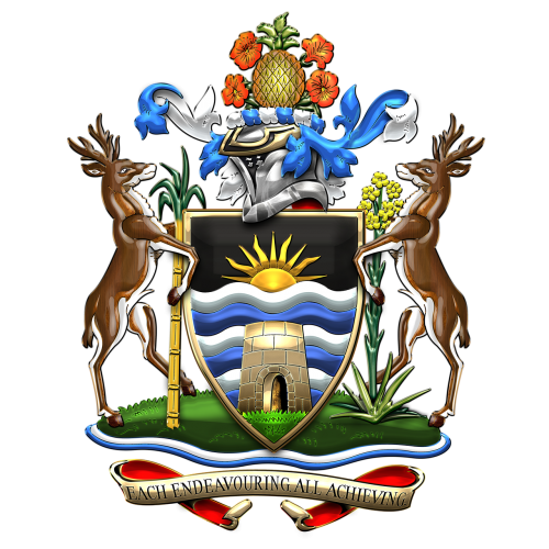 Antigva Ir Barbuda, Herbas, Heraldika, Emblema