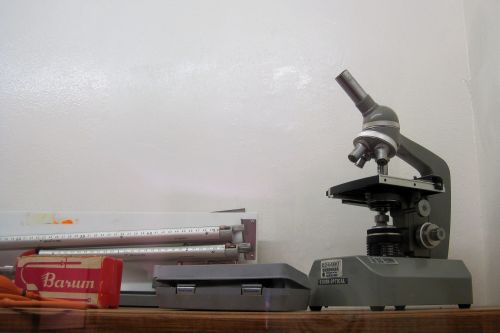 Įranga,  Medicinos,  Mokslinis,  Mikroskopas,  Antikvarinis Mikroskopas