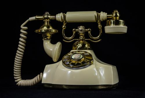 Antikvariniai Telefonai, Senas Telefonas, Rotacinis Rinkimas, Komunikacija, Derlius Telefonu, Klasikinis Telefonas