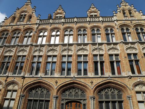 Antwerpen, Belpaire Instituut, Belgija, Fasadas, Priekinis, Pastatas, Istorinis, Architektūra, Eksterjeras