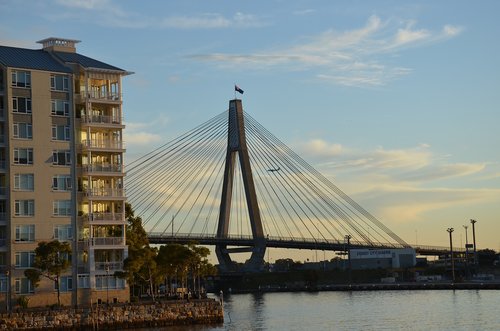 Anzac Tilto,  Tiltas,  Sidnėjus,  Australija