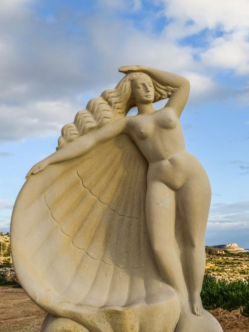 Afroditas, Kipras, Ayia Napa, Skulptūrų Parkas, Menas, Lauke, Skulptūra, Moteris, Deivė, Graikų Kalba, Mitologija
