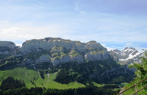 Appenzell,  Kalnų Kraštovaizdis