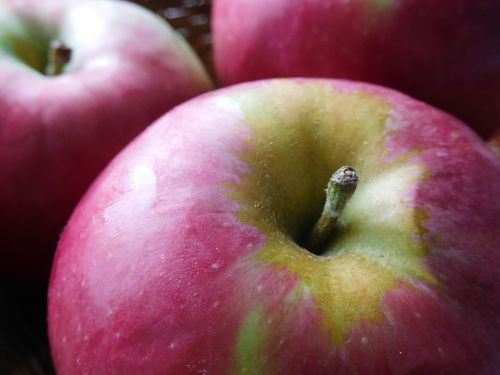 Obuoliai, Vaisiai, Raudoni Obuoliai, Derlius, Šviežias Vaisius
