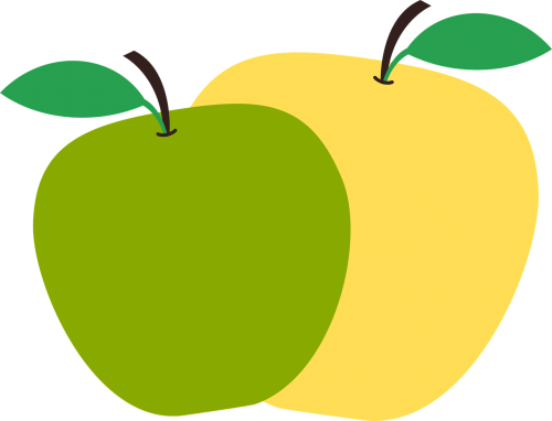 Obuoliai, Vaisiai, Sveikas, Maistas, Galia, Nemokama Vektorinė Grafika