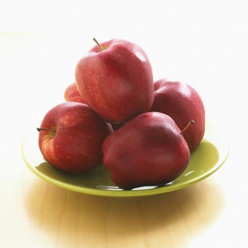 Obuoliai, Raudona, Vaisiai, Sveikas, Vitaminai, Maisto Produktai, Maistas, Ekologiškas