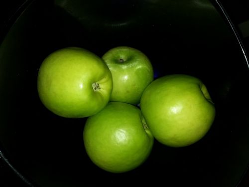 Obuoliai, Žalias, Sveikas, Mityba, Saldus
