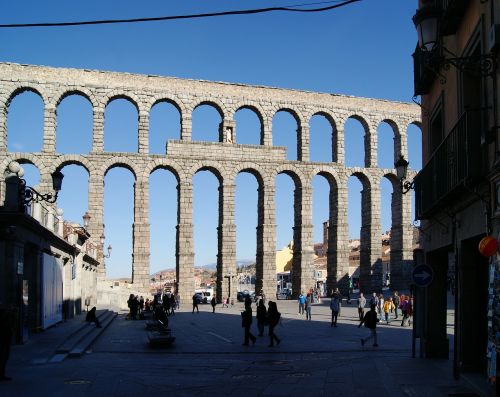 Akvedukas, Architektūra, Paminklas, Romėnų, Segovia, Akmuo, Istorinis