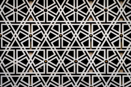 Arabesque, Modelis, Islamic, Geometrinis, Linija, Mečetė, Masjid Negara, Dizainas, Geometrija