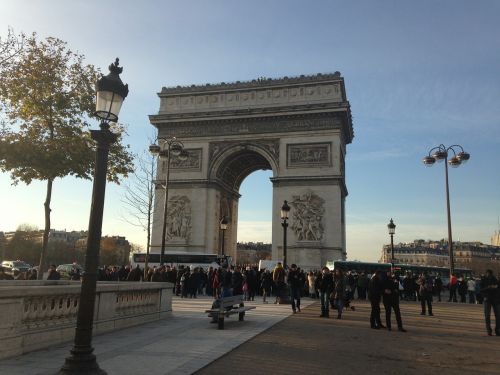 Triumfinė Arka, 凱 旋 門, Paryžius, Prancūzija