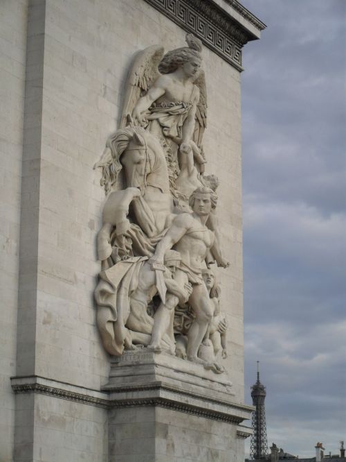 Triumfo Arka, Paris, Architektūra, Paminklai, Napoleonas