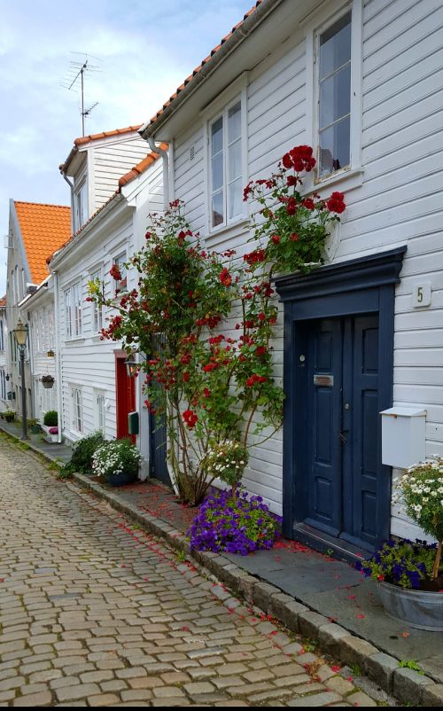 Architektūrinis Stilius, Norvegija, Weis, Namas Su Terasa, Stavanger