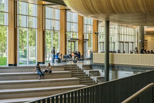 Architektūra, Universitetas, Studentai, Mediena, Stiklas, Kolegija, Kanada