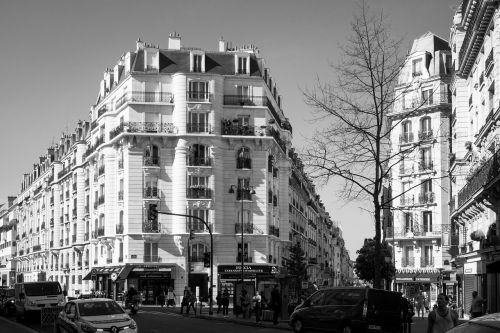 Architektūra, Namai, Fasadas, Paris, France