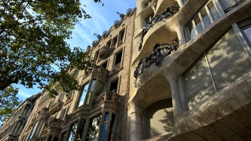 Architektūra, Gaudi, Menas, Kraštovaizdis, Turistinis, Turistų Atrakcijos, Barcelona, Pedrera