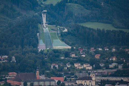 Architektūra, Skisprungschanze, Zaha Hadid, Kalnas Isel, Pastatas, Innsbruck, Tyrol