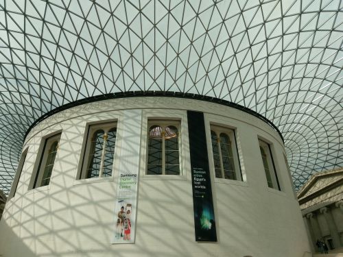 Architektūra, Britų Muziejus, Londonas, Didžioji Britanija, Stogas, Saugykla, Pastatas, Interjeras